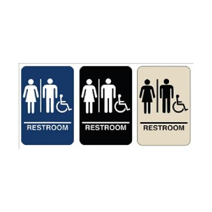 ADA Braille & Restroom Signs