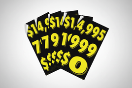 Adhesive Auto Dealership Decals
