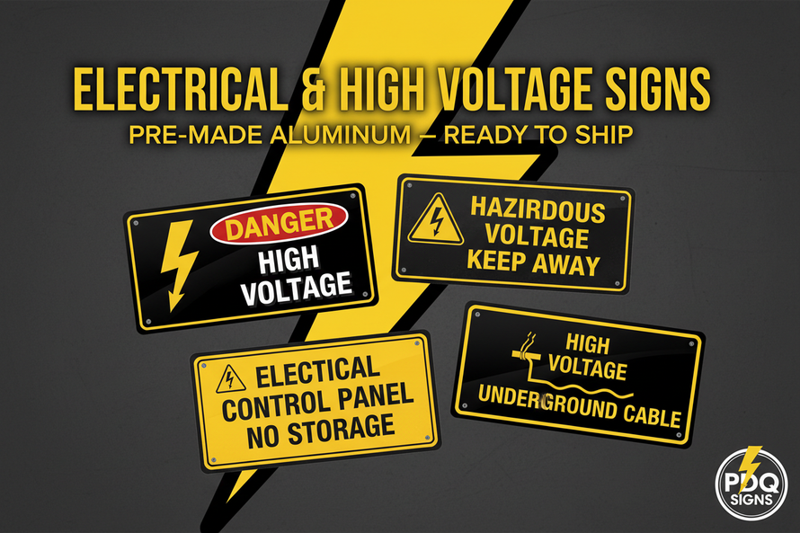 Electrical & High Voltage Signs