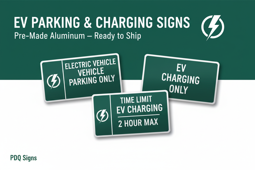 EV Parking & Charging Signs