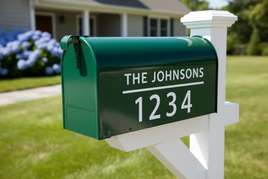 Mailbox  Lettering