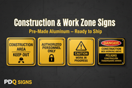 Construction & Work Zone Signs