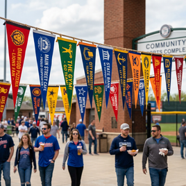 Custom Pennant Flags (Triangle Flags)