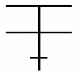 Double T Sign Stake
