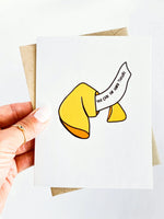 Fortune Cookie You Can Do Hard Things Encouragement Card