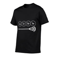 Lacrosse Periodic Table of Elements Chemistry Gift  Trendy Pattern T-Shirt