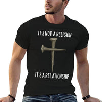 It’s Not A Religion, Its A Personal Relationship Cross  Odor-resistant T-Shirt