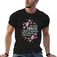 Korean Drama Funny Kdrama Korean With English Subtitles  Odor-resistant T-Shirt