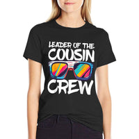Leader Of The Cousin Crew Adults Boy Girl Best Cousin  Versatile T-Shirt