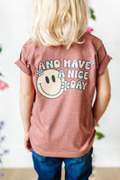 Be Kind Pocket on Front w/ And Have a Nice Day on Back - Child Tee
