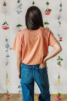 Embroidered Pocket Sunshine on Front w/ Printed It's Not All Sunshine And Rainbows on Back - Comfort Colors Tee
