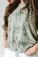 Plant Lady w/ Back Detail - Comfort Colors Tee