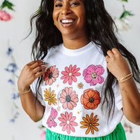 3x3 Spring Flowers - Unisex Tee