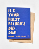 You're Nailing It First Father's Day Card New Dad Card