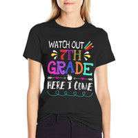 Watch Out 7th Grade Here I Come Funny Unicorn Back To School  Quick-drying T-Shirt