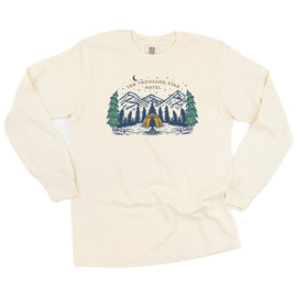 Ten Thousand Star Hotel - LONG SLEEVE Comfort Colors Tee