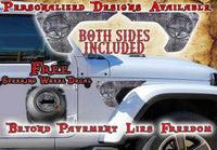 Airplane skin OM fender vent for the JL or JT 2018 or newer 197