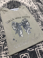 Girls Who Hunt Social Club tee - Comfort Colors