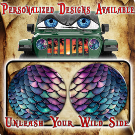 Mermaid eye decal 10