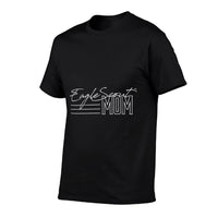 Womens Eagle Scout Mom  Heathered Texture T-Shirt