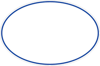 US MAIL RURAL CARRIER MAGNETIC SIGN   18X12" Oval