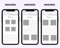 Digital Travel Phone Planner Rainbow