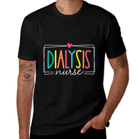 Dialysis Nurses Kidney Disease Nursing RN Women Funny  Eco-friendly Material T-Shirt