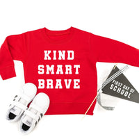 Kind Smart Brave - Varsity - Child Sweater