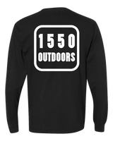 1550 - Long Sleeve Pocket Logo Tee
