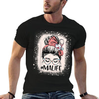 Medical Assistant Messy Bun MA Life Funny Nursing Assistant  Soft T-Shirt