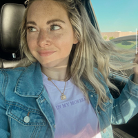 ✨ IN MY MOM ERA™ ✨ - Embroidered Comfort Colors Tee