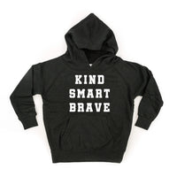 Kind Smart Brave - Varsity - Child HOODIE