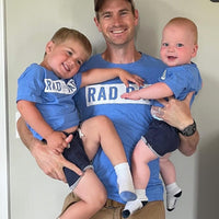 Rad Dad(one line) + Rad Like Dad - Set of 2 Shirts