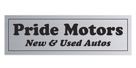 Brushed Chrome Auto Decal #207, 1 3/8'' x 4 3/8''