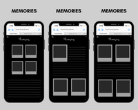 Digital Travel Phone Planner Dark Mode