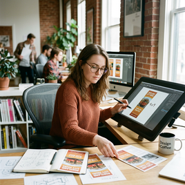 4 x 9 Rack Card Design