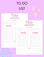 To Do List
