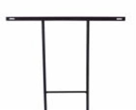Round T-Bar Stake; 3/8 Inch x 24 Inch