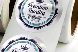 Rectangle Roll Stickers   Gloss Stickers Paper