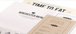 Premium Menus 8.5” x 11”