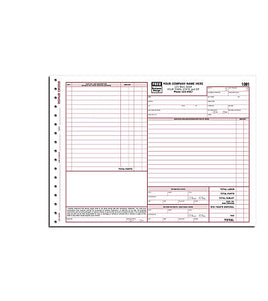Repair Orders With Large Terms Area
 Size: 11 x 8 1/2"