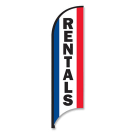 11' Street Talker Feather Flag Kit (Rentals)