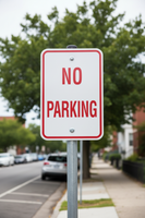 No Parking   Sign - 12x18