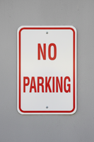 No Parking   Sign - 12x18