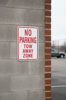 No Parking   Tow Away Sign - 12x18
