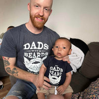Dads With Beards Are Better / My Dad's Beard Is Better - Set of 2 Tees