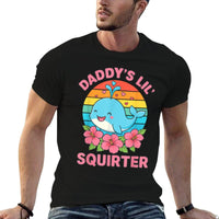 Inappropriate Funny Daddys Lil Squirter Embarrassing Women  Moisture-wicking T-Shirt