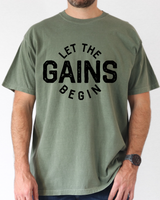 Let the gains begin