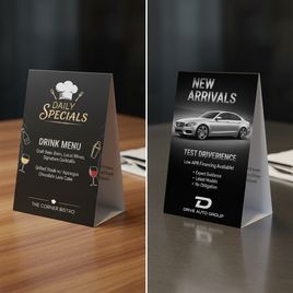 Custom Table Tents