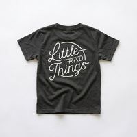 RAD CIRCLE LOGO TEE - SMOKE
